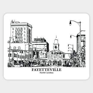 Fayetteville - North Carolina Sticker